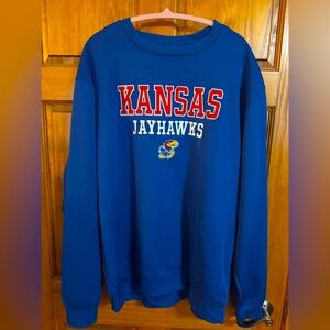 Kansas Jayhawks Blue Sweatshirt